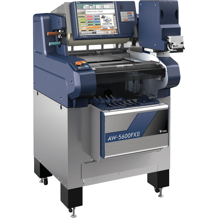 AW5600FX2 Weigh Wrap Labeller Left Angle