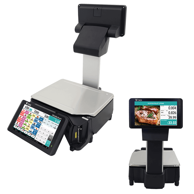 SM5500X Labelling Scales with Right Pole