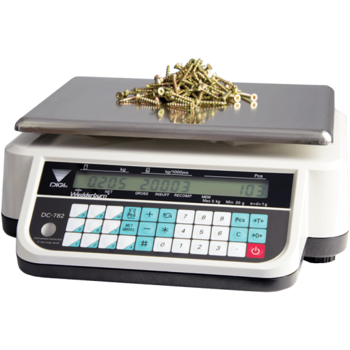 TSDC782 Counting Scales with Screws Facing Right