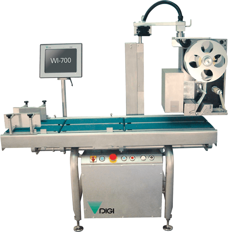 TSWI700 Labeller Front Angle