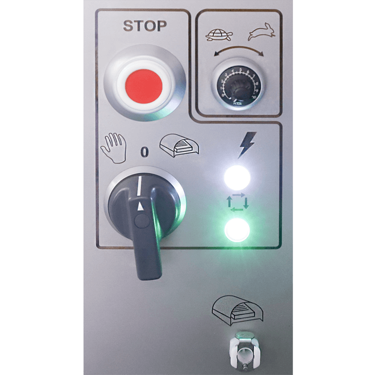 WFP2013UV Specialty Food Equipment Panel Closeup