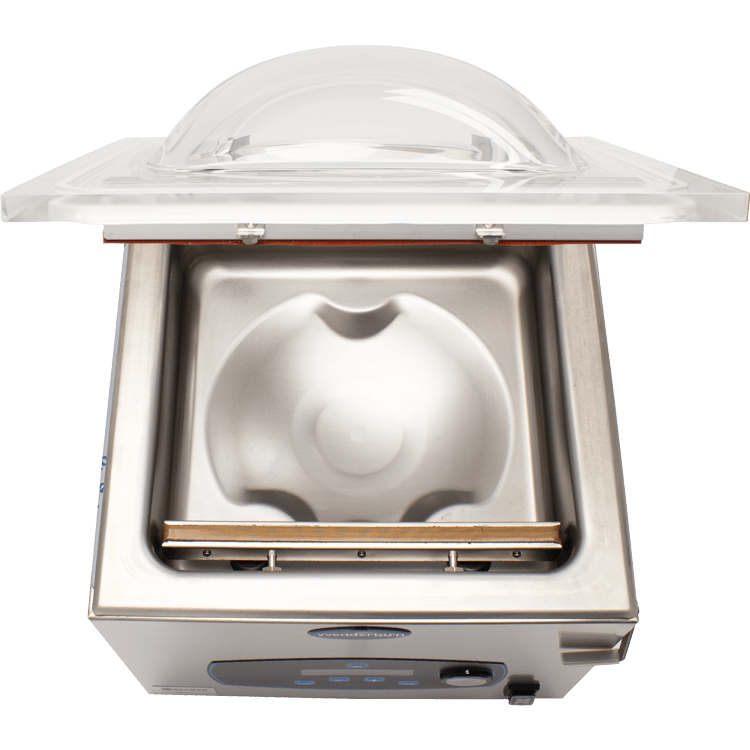 wfv36bgs27 bench top vacuum sealer-top open