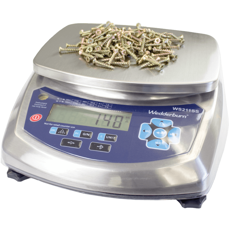 WS211SS Bench Scale with Screws