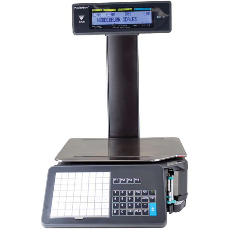TSSM120 Labelling Scales & Wrappers Front Angle