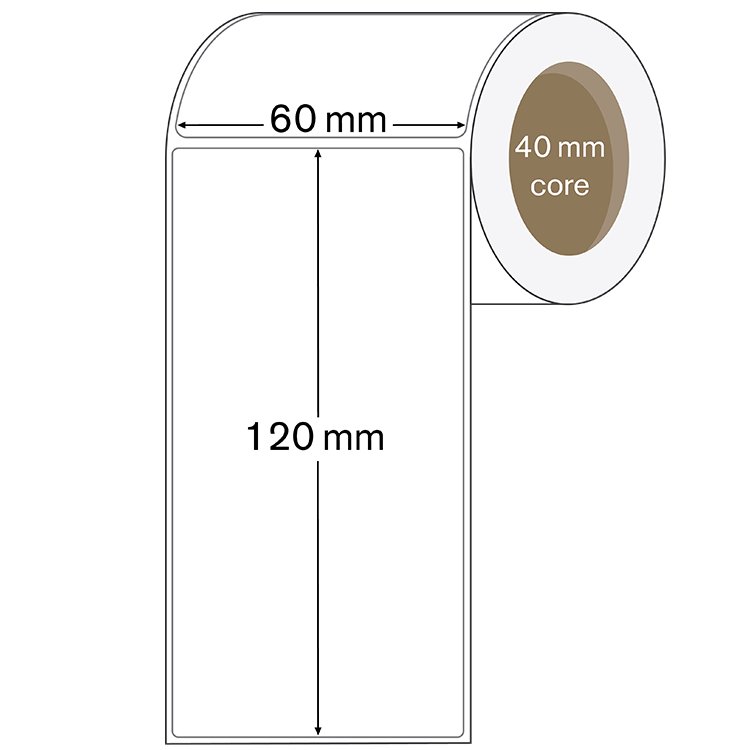 Label Code 163 Spec Drawing