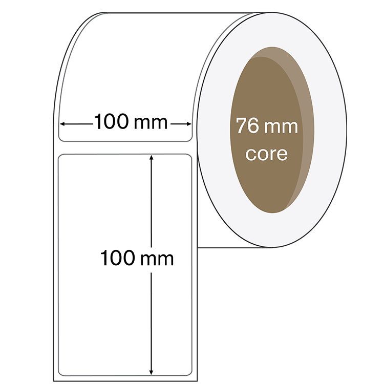 Label Code 6120 Spec Drawing
