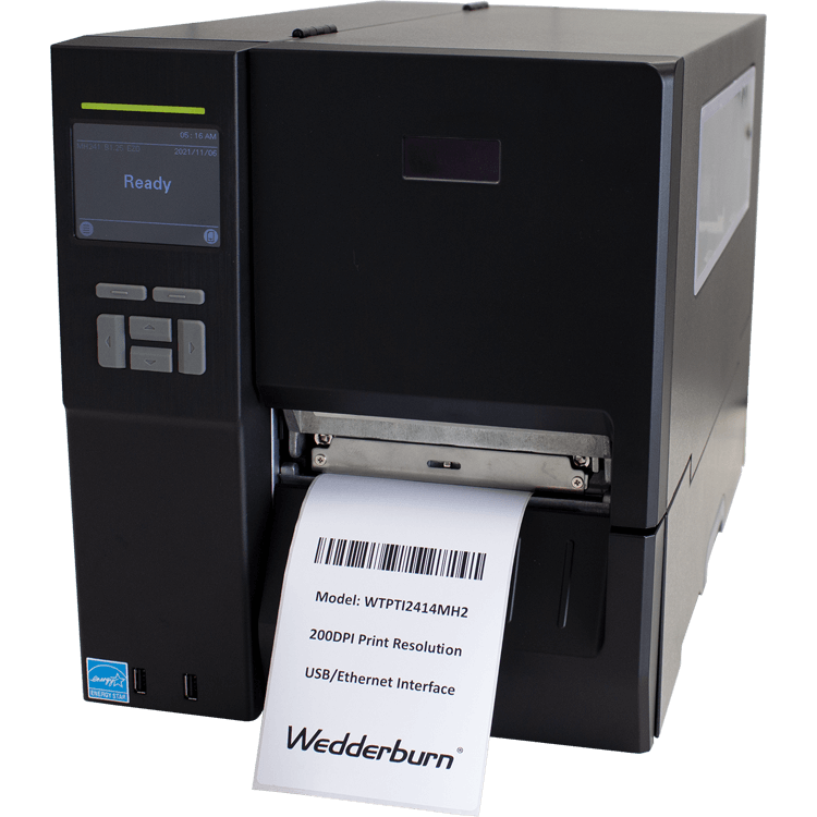 wtpti2414mh2 industrial thermal label printer right angle