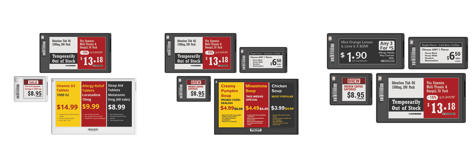 esl & digital signage banner