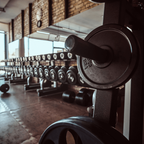 weights in gym