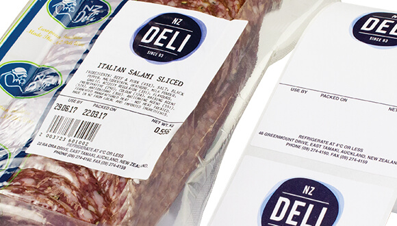 deli label for butchers