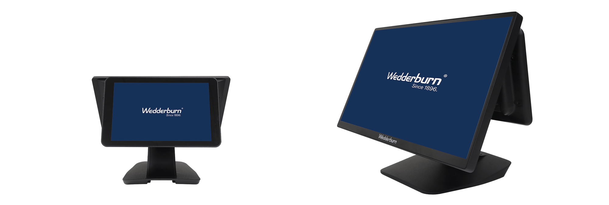 pos terminal displays banner